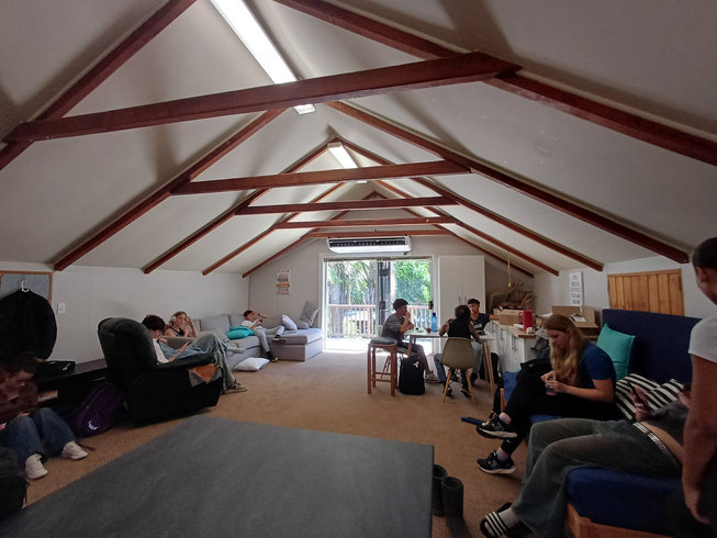 MonteNova loft lounge and group learning area