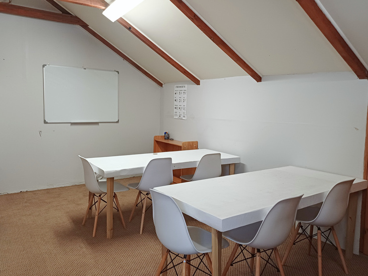 Bright MonteNova tutor space with windows